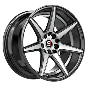 Spec-1 Racing – SP-73 – Black – 18″x8″ 38mm – Summer Wheels – SP-731883838BMU